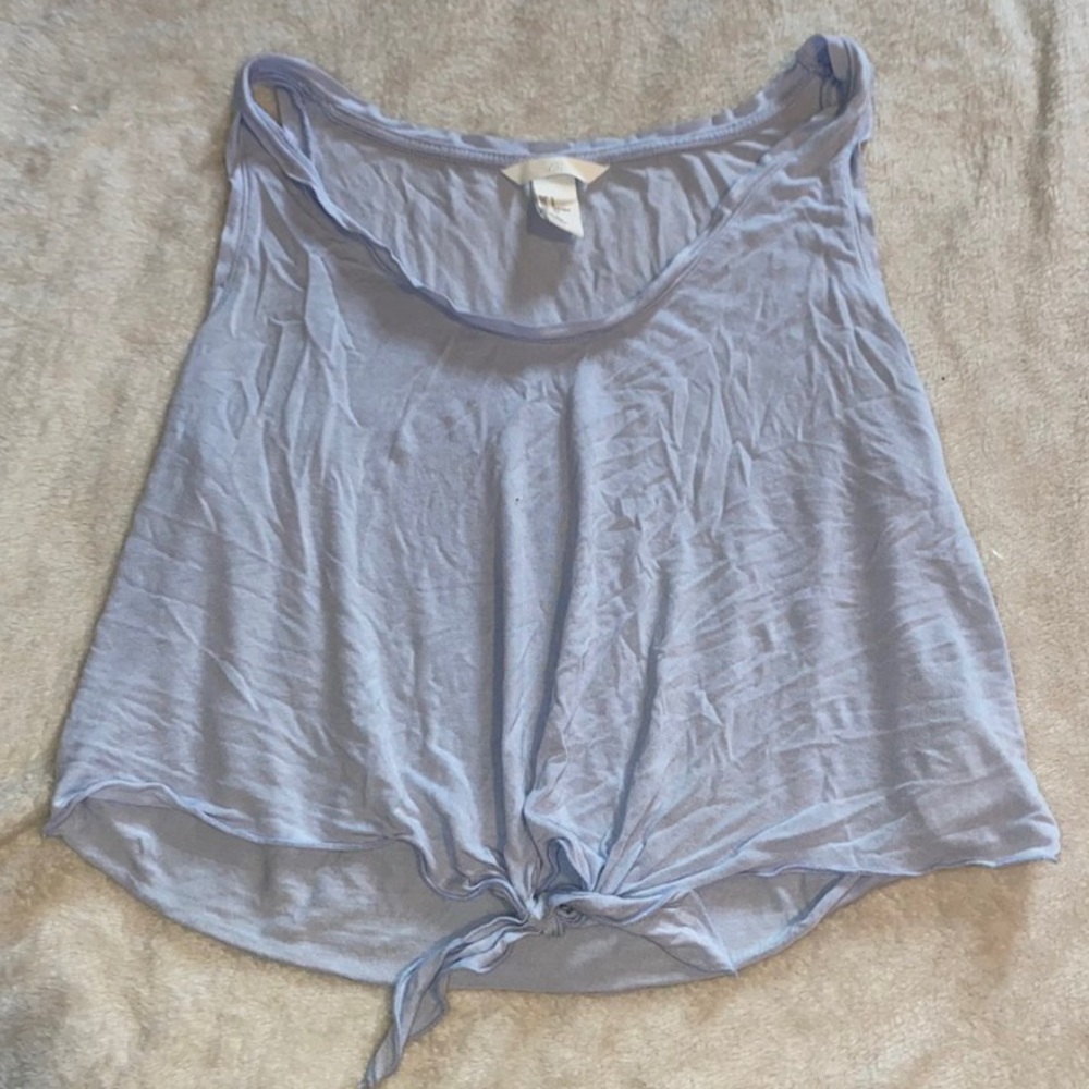 Light purple cropped tank